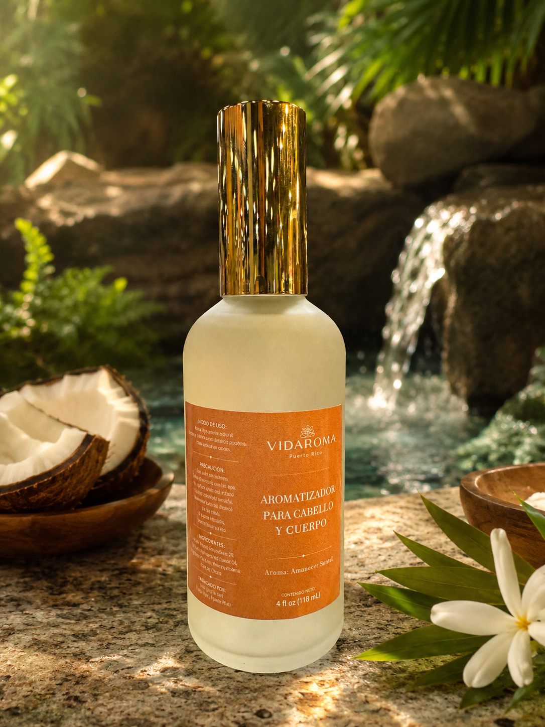 Cuerpo y pelo Amanecer Santal