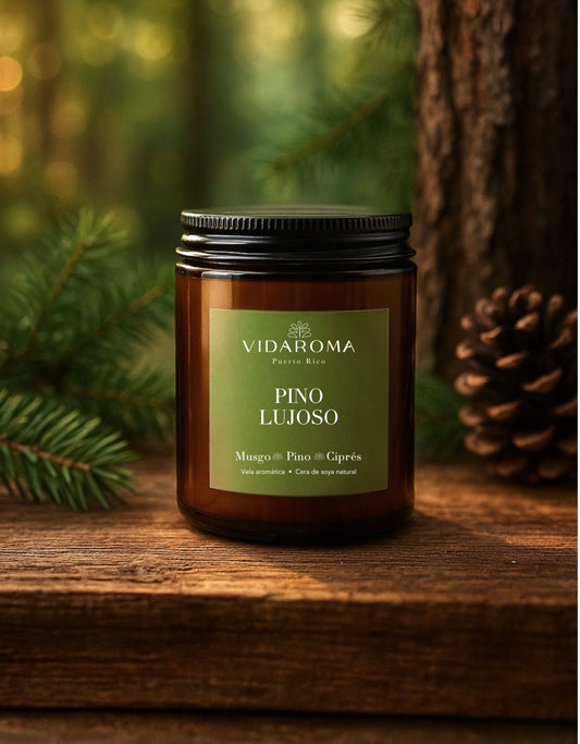 Vela de Pino lujoso