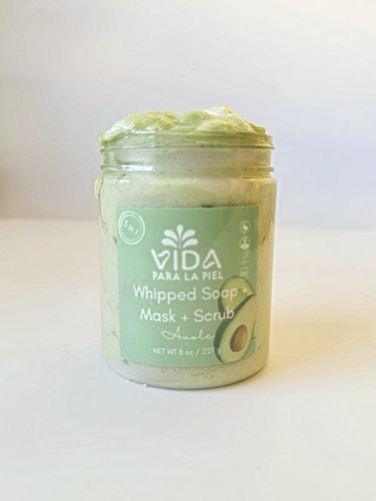 Whipped Soap + Mask Scrub